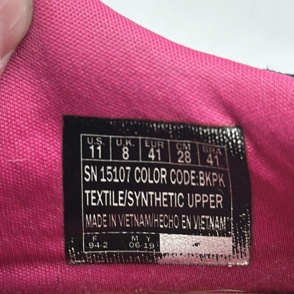 Skechers Go Run Black Pink Lightweight Sandal Size 11 SKT6012C - Picture 7 of 7